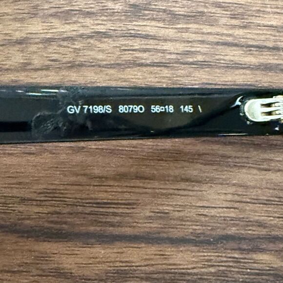 NWT Givenchy Black Oversized Cat Eye Sunglasses with Gradient Lens. - Picture 6 of 8